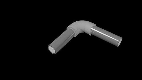 AUTO CAD 3D Elbow Pipe #technicalsupportcadcam