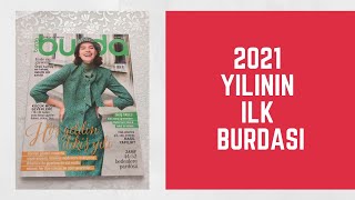 Burda 2021 Ocak Sayısıexamine Which Models Are In The First Sewing Magazine Of The Year