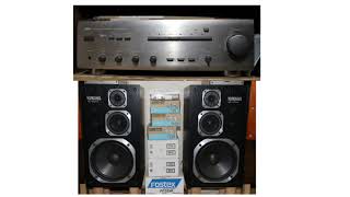Listening to a Yamaha amplifier through Yamaha speakers. (Yamaha
