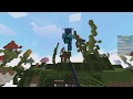 BLOK KULLANMADAN SKYWARS KAZANMAK !! - MİNECRAFT SKYWARS