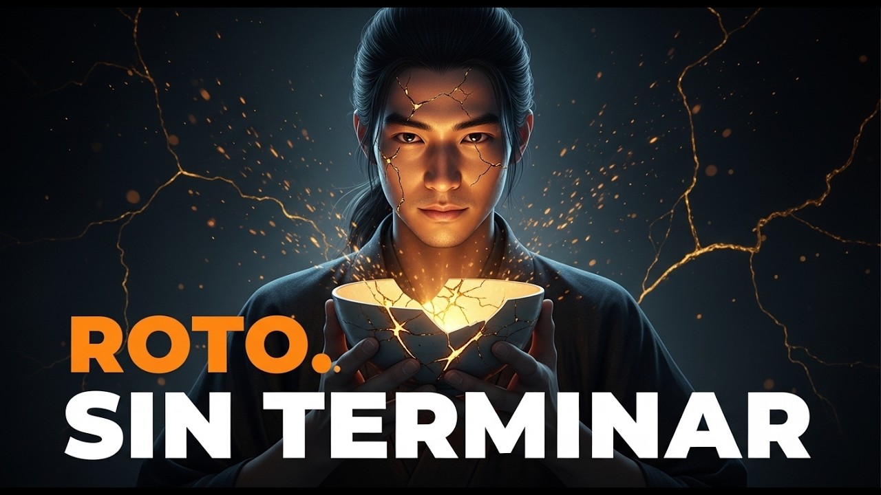 Estás roto. Pero ese es tu poder.(Kintsugi)