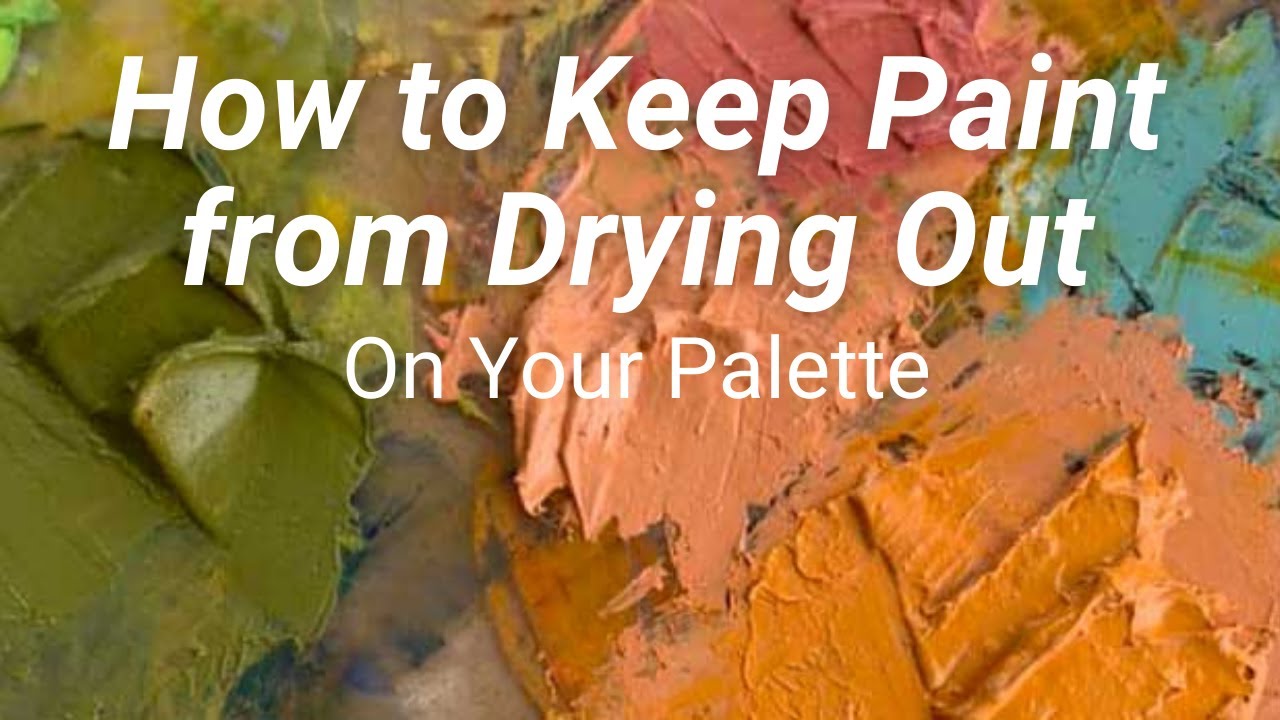 How To Save Paint Without Putting It In The Freezer