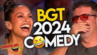 FUNNIEST Comedian Of BGT 2024! Simon Cowell Laughing!