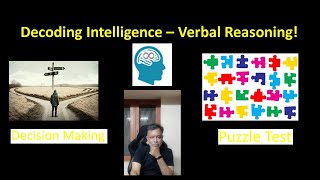 Decoding Intelligence: Mastering Decision Making & Puzzle Tests in Verbal Reasoning - MadhavanSV