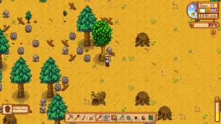 How to get Acorns from the ground - Stardew Valley