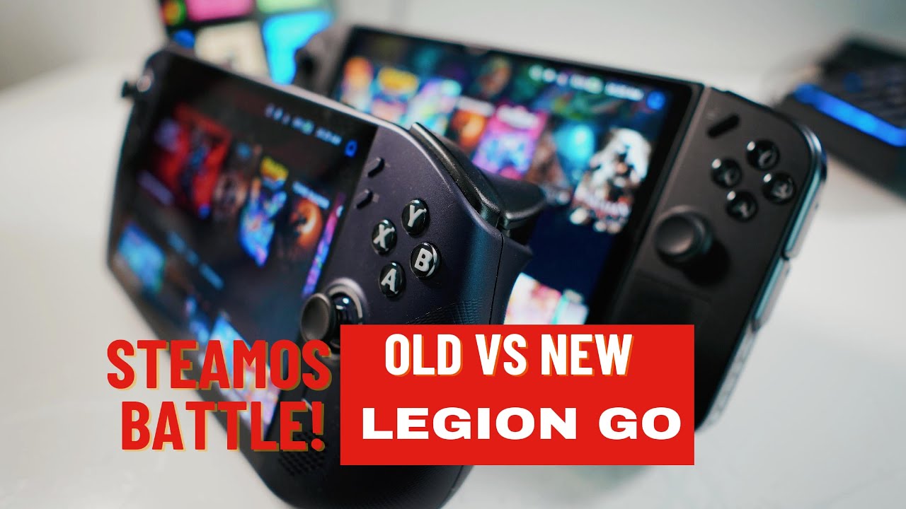 Legion GO S STEAMOS vs Legion GO STEAMOS | Z1 Extreme | 30W Performance Comparison
