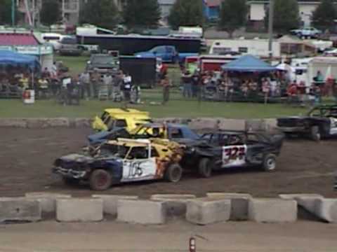 2010 BILLYBASH Open Class Demolition Derby 2of2