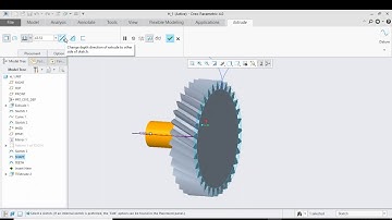 How to Model Spline In Helical Gear Using Parametric Equations