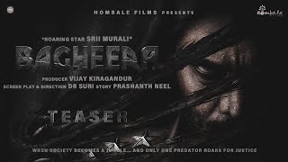 Bagheera - Official Teaser Trailer 2022 | Srii Murali | Prashanth Neel | Dr Suri (Fan-Made)