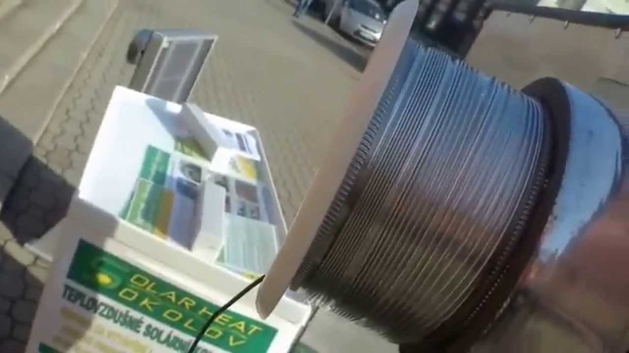 Teplovzdušný solární panel svépomocí