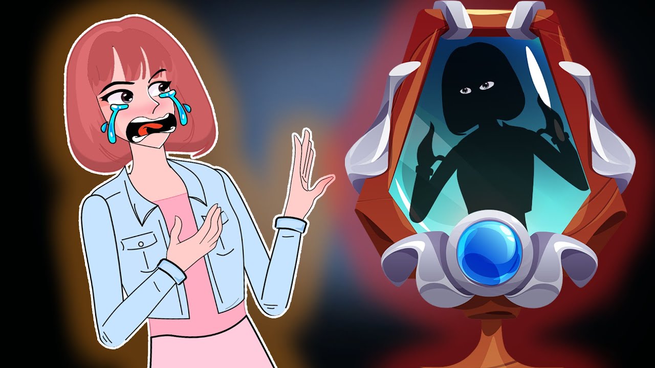 Who Are You?? The Person in the Mirror | Creepy Story | Teen Tales Animation