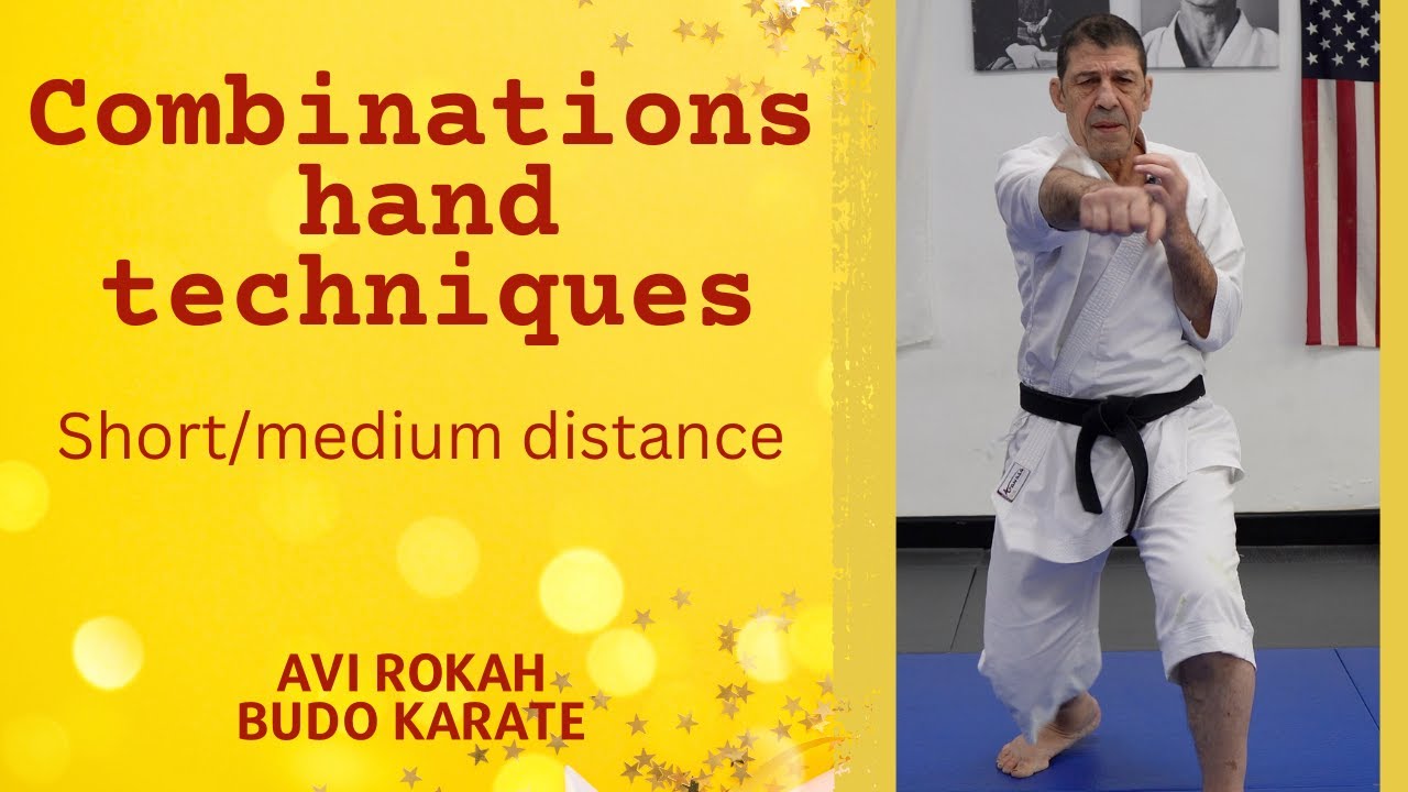 Four basic hand techniques combinations for short/middle distance - YouTube