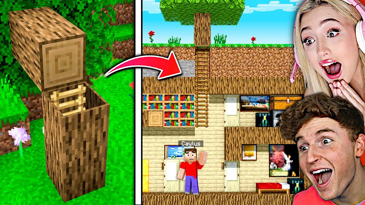 SECRET Underground Base BUILD BATTLE In Minecraft! (Ft. Girlfriend)