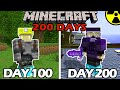 I Survived 100 Days in the Nuclear Age in Minecraft - PART: 2