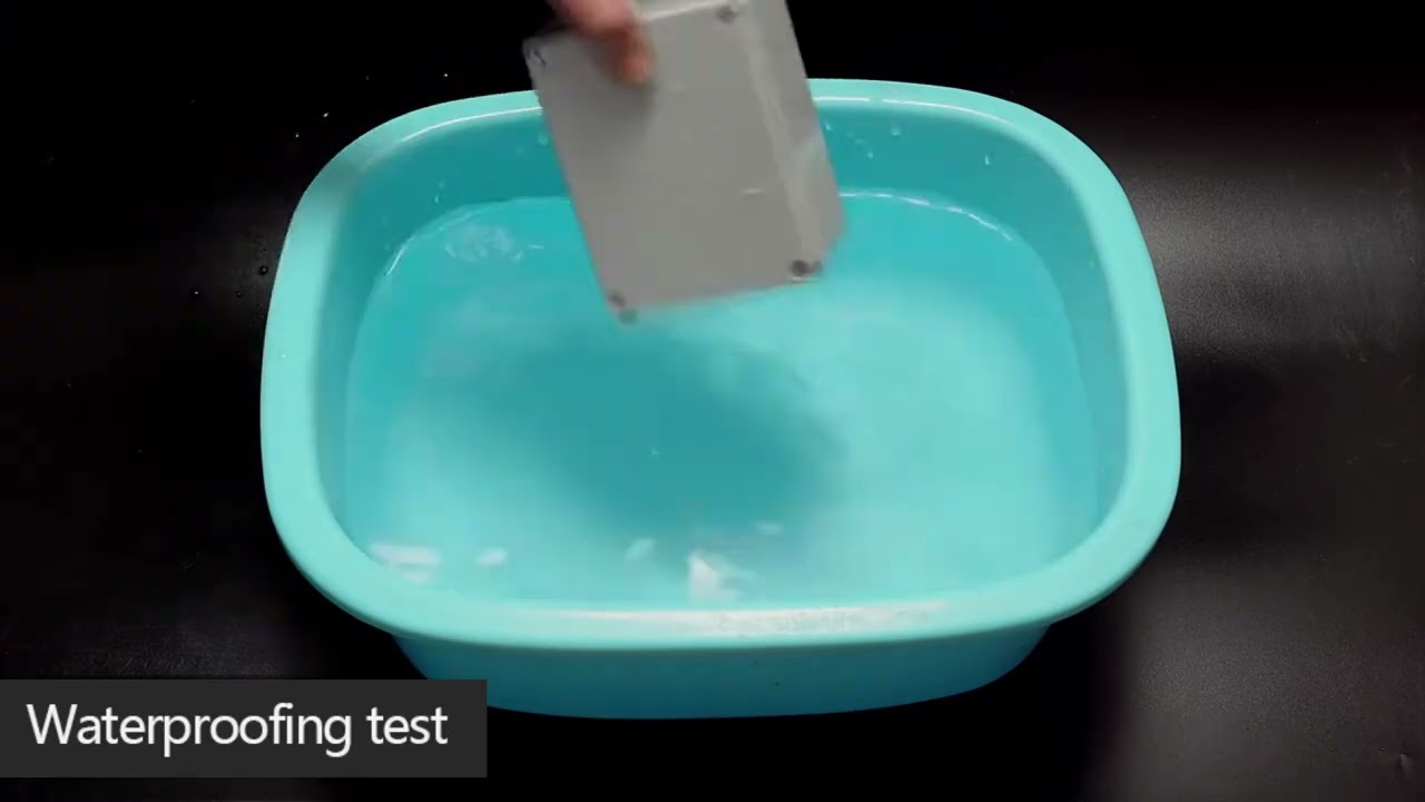 F-Type ABS Waterproof Junction Box | IP67 Plastic Housing for Outdoor Electronics