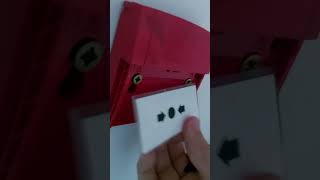how to replace glass In the new style kac call point