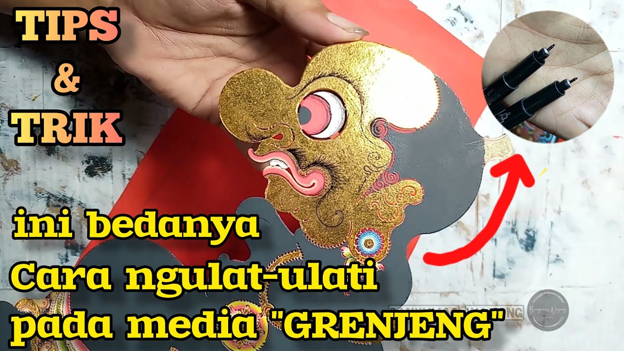 💥 Cara Membuat ALIS WAYANG 📍 Media Prada Grenjeng 📍