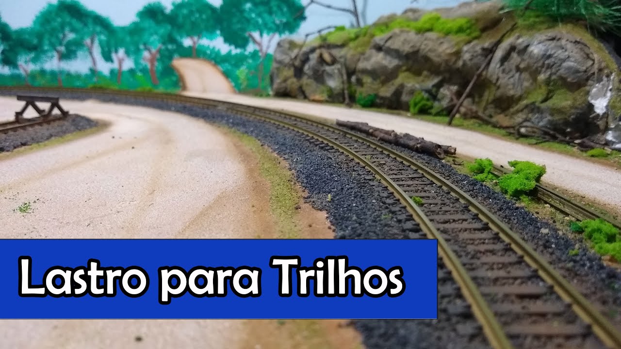 Como fazer brita para lastro de trilhos