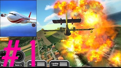 Flight Pilot Simulator 3d Walkthrough Gameplay Part 1 (Android/iOS)
