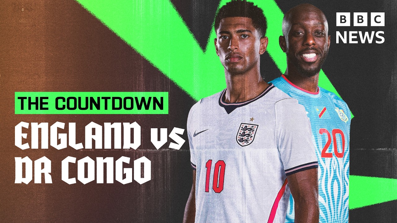 World Cup: England v DR Congo Countdown | BBC News