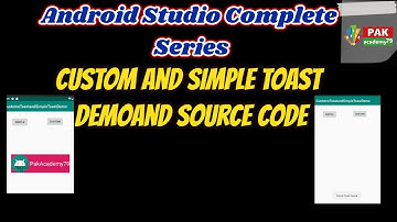 Custom and Simple Toast in Android with Detail