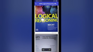 KIPS Logical Reasoning MDCAT 2022 Book PDF - Taleem360
