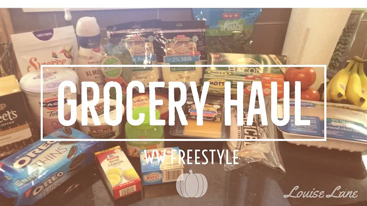GROCERY HAUL | HEB & TRADER JOES | WW FREESTYLE