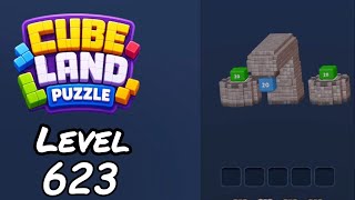 Cube Land Puzzle Level 623 Walkthrough