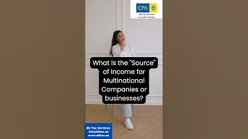 What is the source of Income in the International Tax Scenarios?