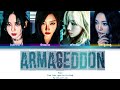 AESPA ARMAGEDDON Lyrics Color Coded Lyrics