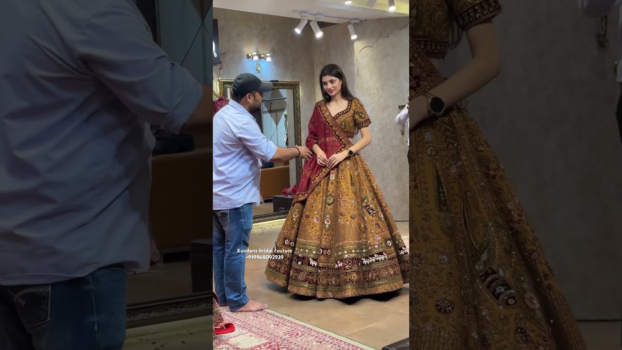 From Kundans Bridal Couture Chandni Chowk Delhi Best Lehenga Collection Wedding