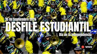 DESFILE ESTUDIANTIL del DIA DE LA INDEPENDENCIA en SAN SALVADOR - EL SALVADOR 2026