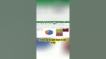 [Excel] Cách tạo biểu đồ 3D Siêu xịn mịn Trong Excel #excel #word #mos #Nguyenkieuduyen #mossieutoc