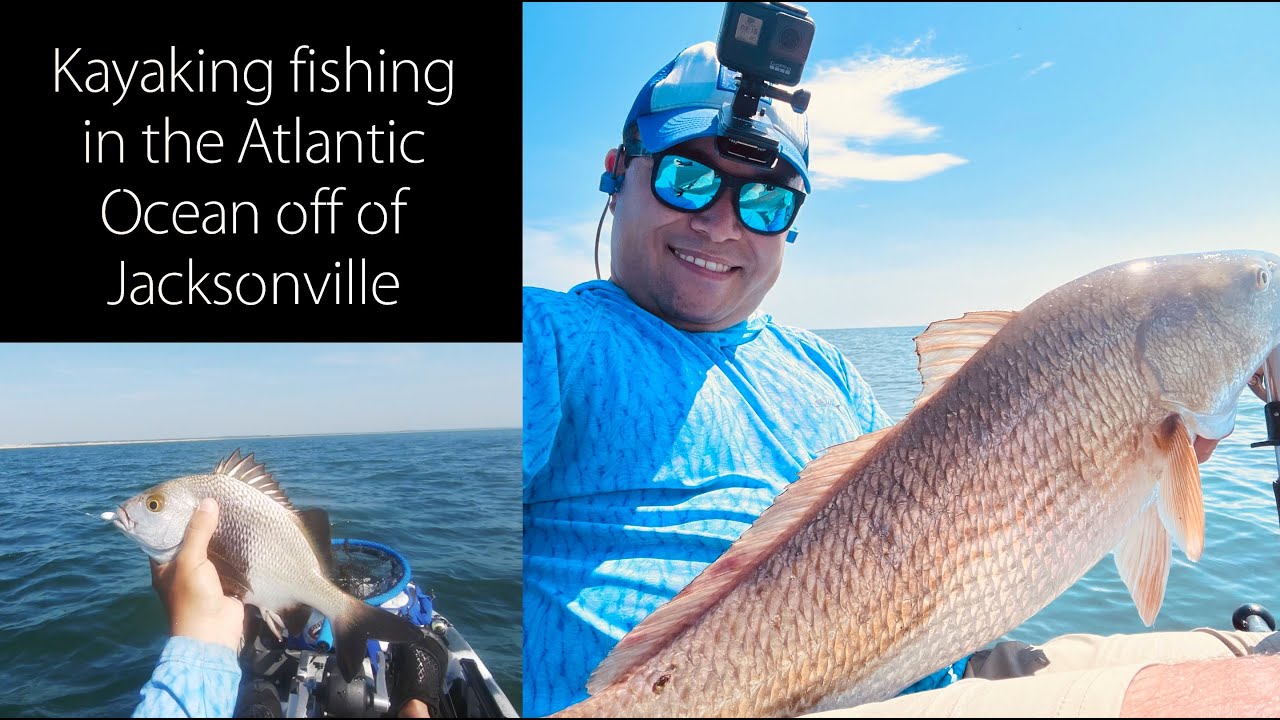 Kayak Fishing on the North Jacksonville Jetties (Huguenot Park) YouTube