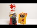 M&M's Gumball Machine - Candy Dispenser - Red M&M's XMAS Edition ガムボールマシーン