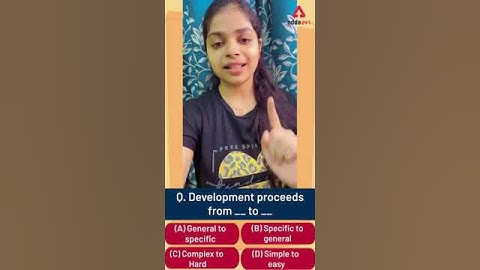 CDP Question of the Day#5 #ctet2021 #ctetadda247 #shorts