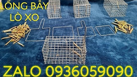 Lồng bẫy chuột đồng. Lò xo bẫy chuột. Lồng bẫy chuột đường mòn. Lò xo bẫy chuột đồng. Rập chuột.