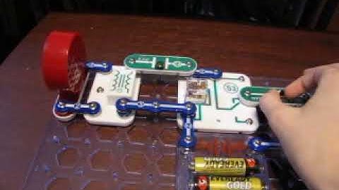 Snap Circuits Pro | Project 361: Buzzer, Relay, & Transformer
