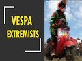 Vespa Extremists celebrate iconic scooter, at fete in Indonesia