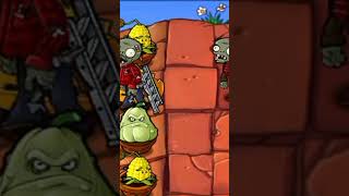 Pvz 1 Gameplay Adventure Roof Level 3  plantsvszombies gaming shorts