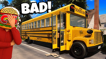 This DISGUSTING School Bus Got a Full Makeover! (Bus Flipper Simulator)