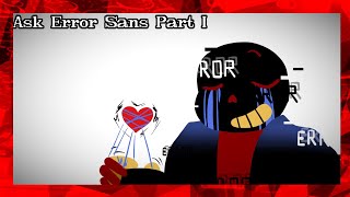 ASK ERROR! SANS Comic Dub Part 1 || ASK ERROR! on Tumblr