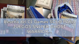 Reseña del CI Games SOLO PARA JUEGOS SNIPER GHOST WARRIOR...2 P5 VF