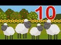Вчимося рахувати до 10 | Вивчаємо цифри з малятами | Трактор везе овечок #мультикиукраїнською
