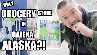 ONLY GROCERY STORE IN GALENA ALASKA!? | SHOPPING IN REMOTE ALASKA?| SO EXPENSIVE!| Somers In Alaska