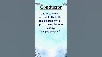 What is conductors? || Class-10th Science || Electricity || #science #physics #shorts #conductor