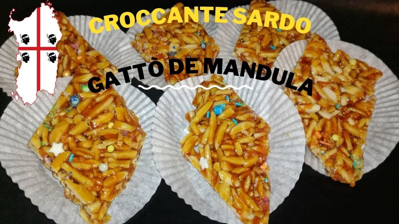 Croccante sardo - Gattò de mendula