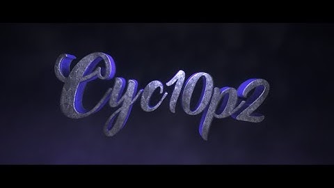 ✂️Intro#161 // Cyc10p2 // By PigniteArtz