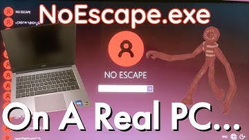 NoEscape On A Real Computer! | Testing NoEscape.exe On A Dell Laptop… | Shocking Results
