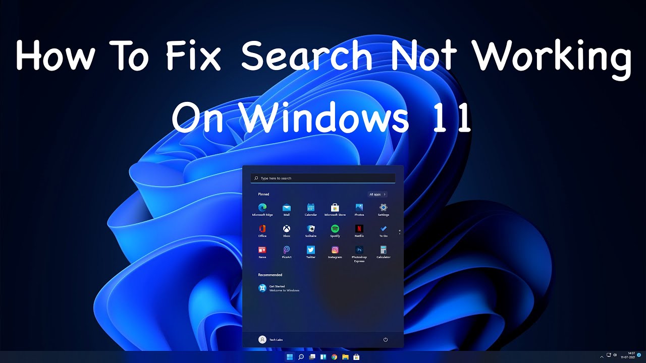 icons in search bar windows 11